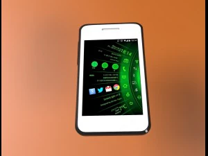 smartphone alcatel 3D Model