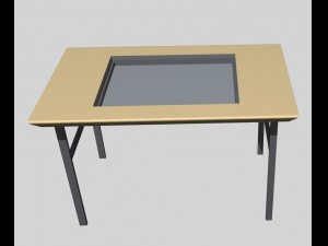 simple caffee table 3D Model