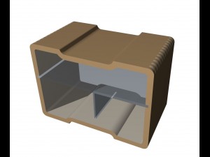 modern caffee table 3D Model