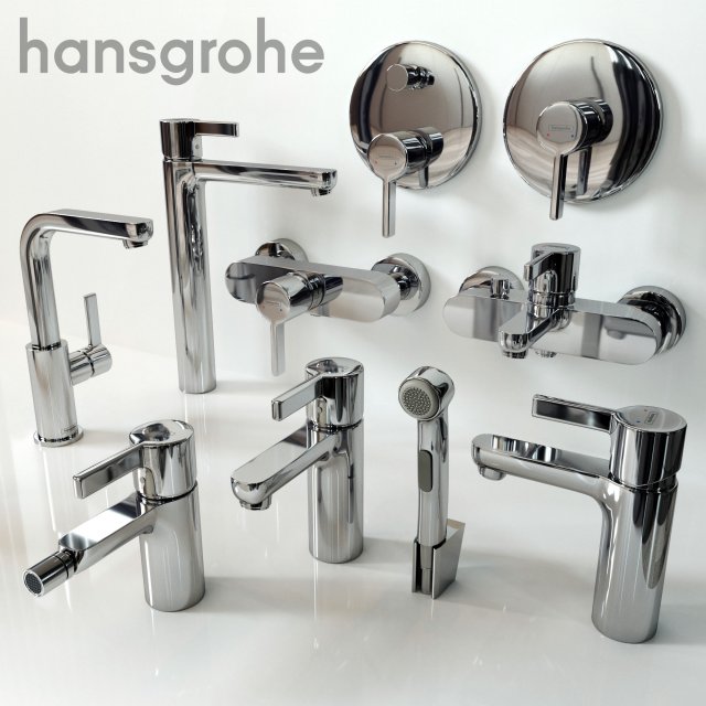 hansgrohe metris Modelo 3D .c4d .max .obj .3ds .fbx .stl .blend 