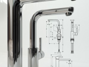 hansgrohe metris Modelo 3D