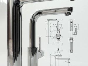 hansgrohe metris 3D Model