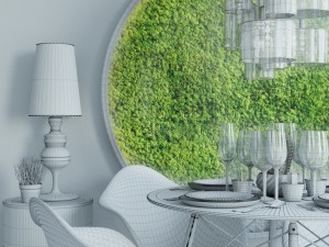 loft design set 3D 모델