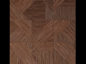 emmemobili stripes boiseriewalnut panels 3Dモデル