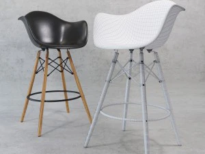 barstools loftdesigne model 3561 3562 3754 3755 3D Model