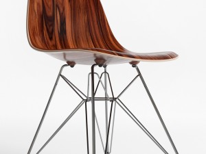 chairs eames dsr wood 3D-Modell