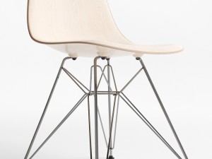 chairs eames dsr wood 3D-Modell