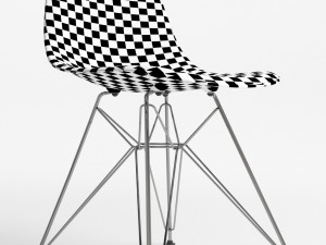 chairs eames dsr wood 3D-Modell