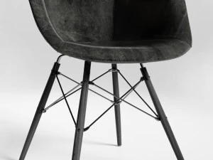 leather chairs eames by loftdesigne 3D Model