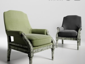 armchair loftdesigne model 155 3D Model