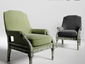 armchair loftdesigne model 155 Modelo 3D