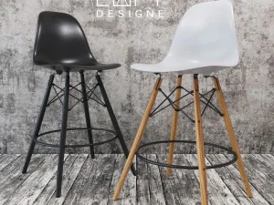 バースツール ロフトデザイン 2 3Dモデル