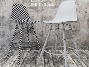 barstools loftdesigne 2 3D Model