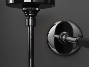 branching bubble 8 lamps black Modelo 3D