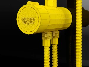 grohe new tempesta 3D Model