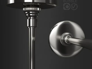 branching bubble 3 lamps by lindsey adelman milk silver 3D Model
