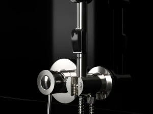 hygienic shower grohe bauclassic 124434 3D Model