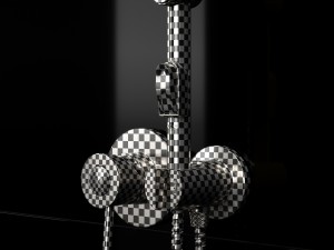hygienic shower grohe bauclassic 124434 Modelo 3D