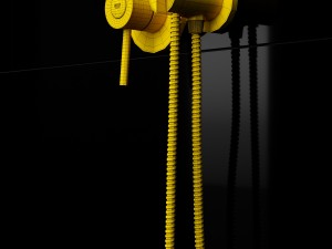 hygienic shower grohe bauclassic 124434 Modelo 3D