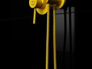 hygienic shower grohe bauclassic 124434 3D Model