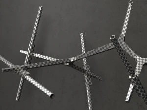 agnes chandelier 10 lights silver 3D Model