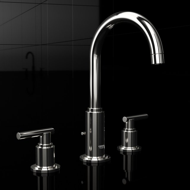 grohe atrio 20009000 3D 모델 .c4d .max .obj .3ds .fbx .stl .blend 
