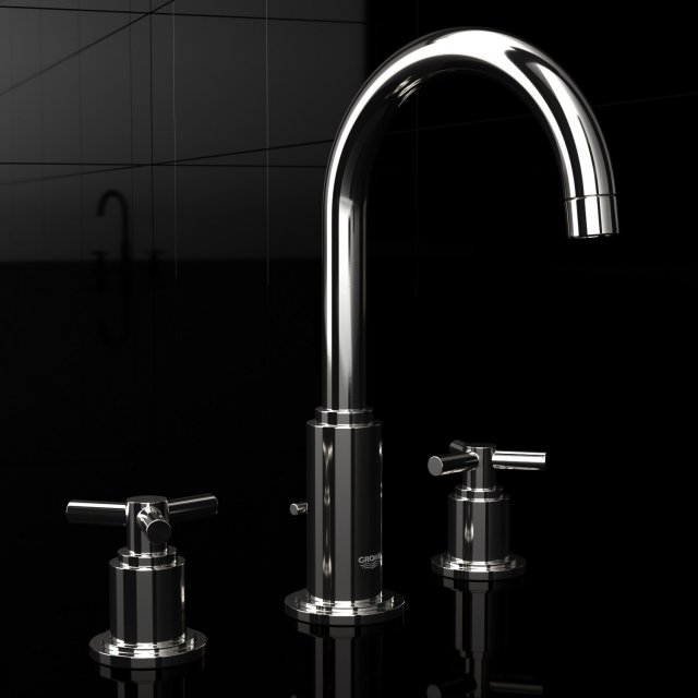 grohe atrio 20008 3D Model .c4d .max .obj .3ds .fbx .stl .blend 