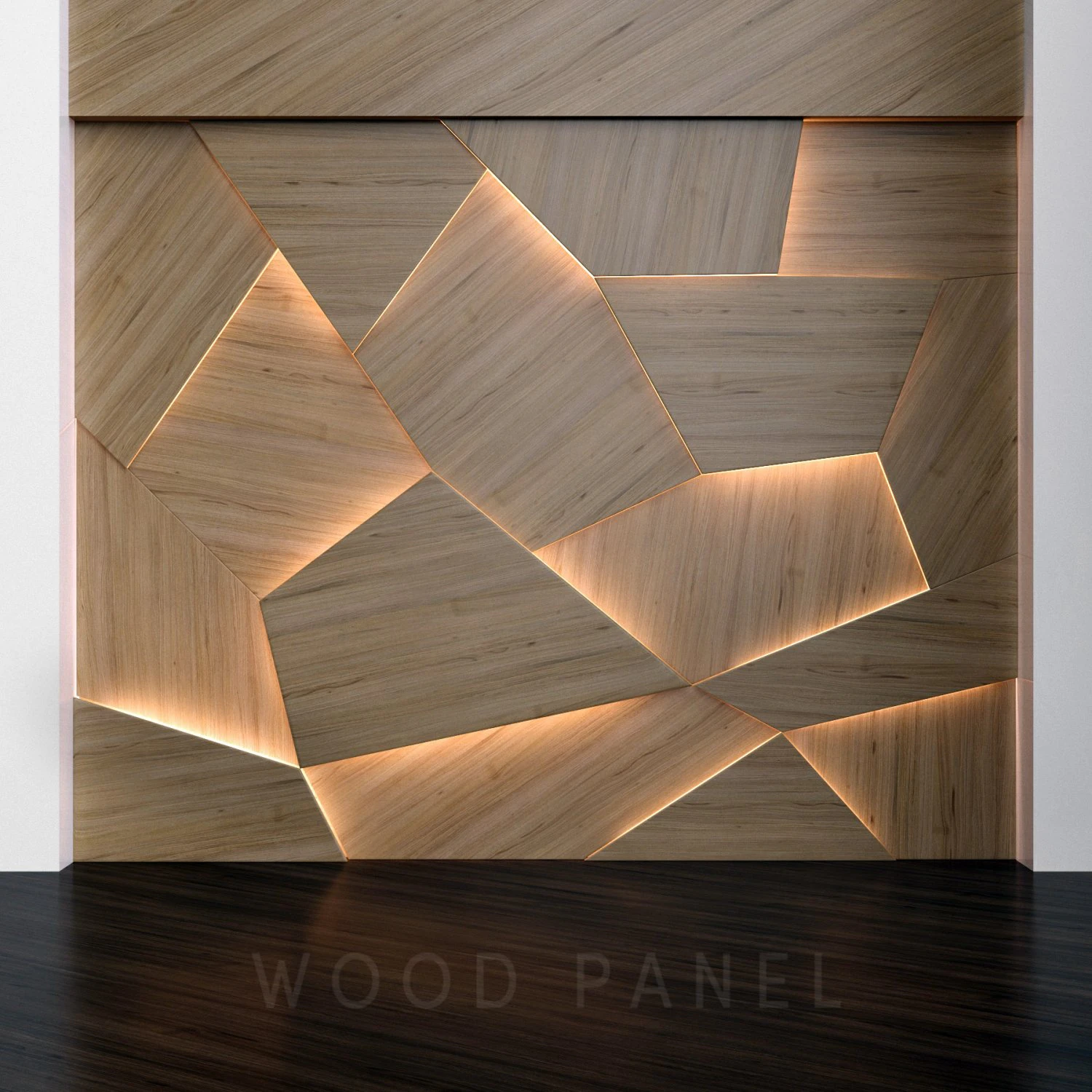 wooden 3d panels 3D Model .c4d .max .obj .3ds .fbx .stl .blend