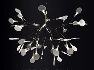 chandelier moooi heracleum ii small 3D मॉडल