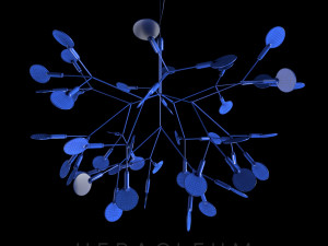 chandelier moooi heracleum ii small 3D मॉडल