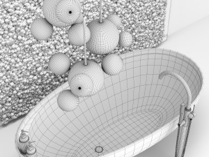 bathroom set 3D Model