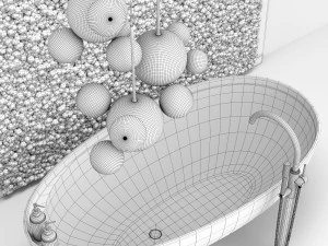 bathroom set 3D Model