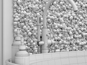 bathroom set 3D Model