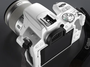 canon eos200d Modello 3D