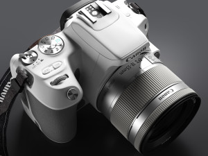canon eos 200d Modelo 3D