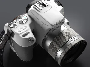 canon eos200d Modello 3D