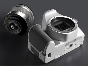 canon eos 200d Modelo 3D
