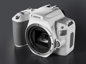 canon eos 200d Modelo 3D