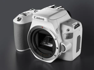 canon eos200d Modello 3D