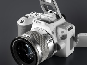 canon eos 200d Modelo 3D