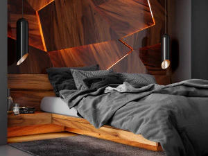 спальный гарнитур 3 3D Модель