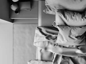 спальный гарнитур 3 3D Модель