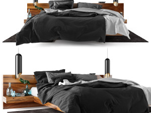 bedroom set 2 Modelo 3D