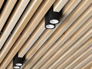 langit-langit kayu Model 3D