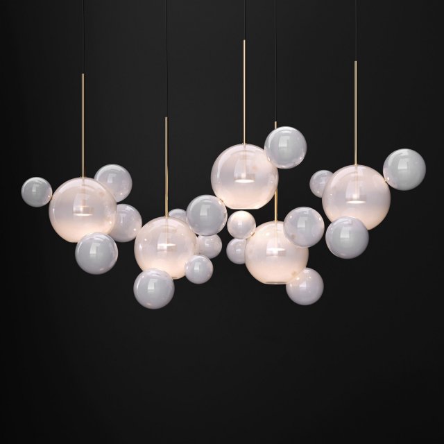 giopato coombes bolle 24 bubble 2 frostgold 3D Model .c4d .max .obj .3ds .fbx .stl .blend 