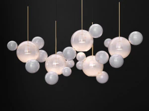 जिओपाटो कोम्बेस बोले 24 बबल 2 फ्रॉस्टगोल्ड 3D मॉडल