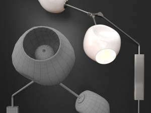 bra branching bubble 3D 模型