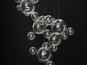 giopato coombes bolle 24 bubble clearblack 3Dモデル