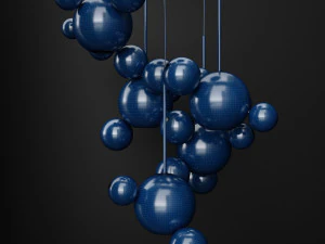 giopato coombes bolle 24 bubble clearblack 3D Model