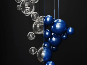 giopato coombes bolle 24 bubble clearblack 3D Model